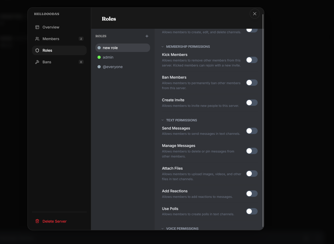 Building a Discord-Style Role-Based Access Control System for ModVoice