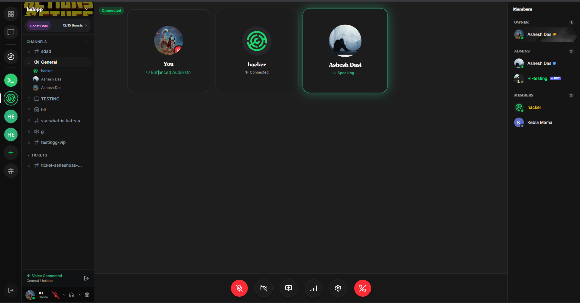Voice Party Experience
