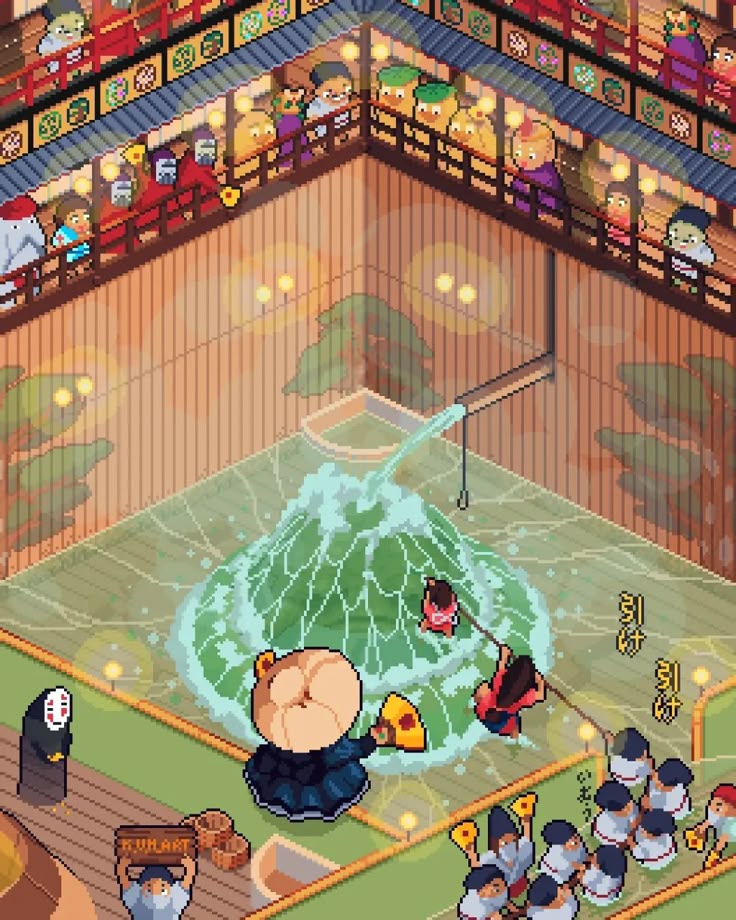 Whispers of the Spirited Bathhouse