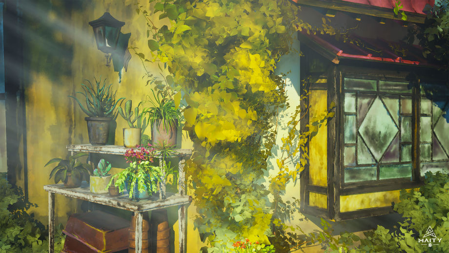 Golden Afternoons in the Garden Nook
