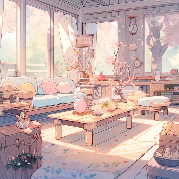 Blossoms in the Golden Afternoon