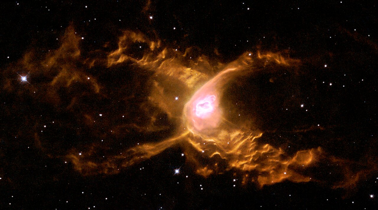 The Red Spider Nebula: surfing in Sagittarius - not for the faint-hearted!