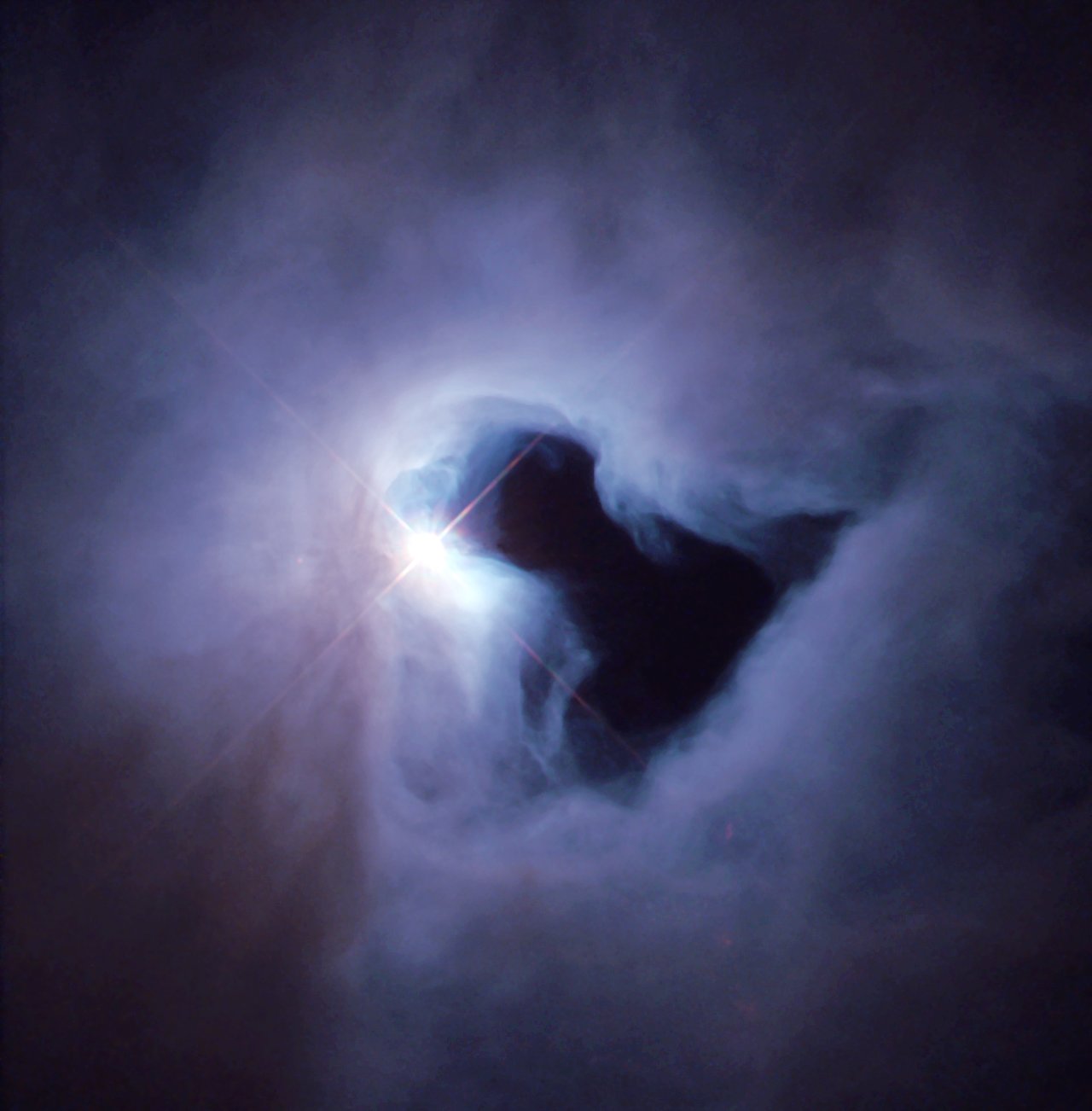 A reflection nebula in Orion