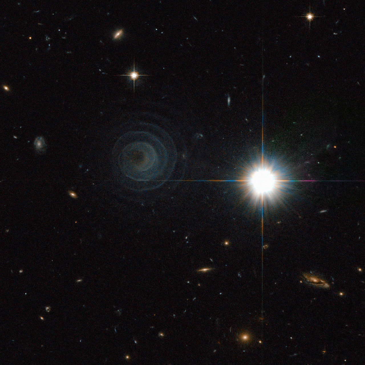 An extraordinary celestial spiral