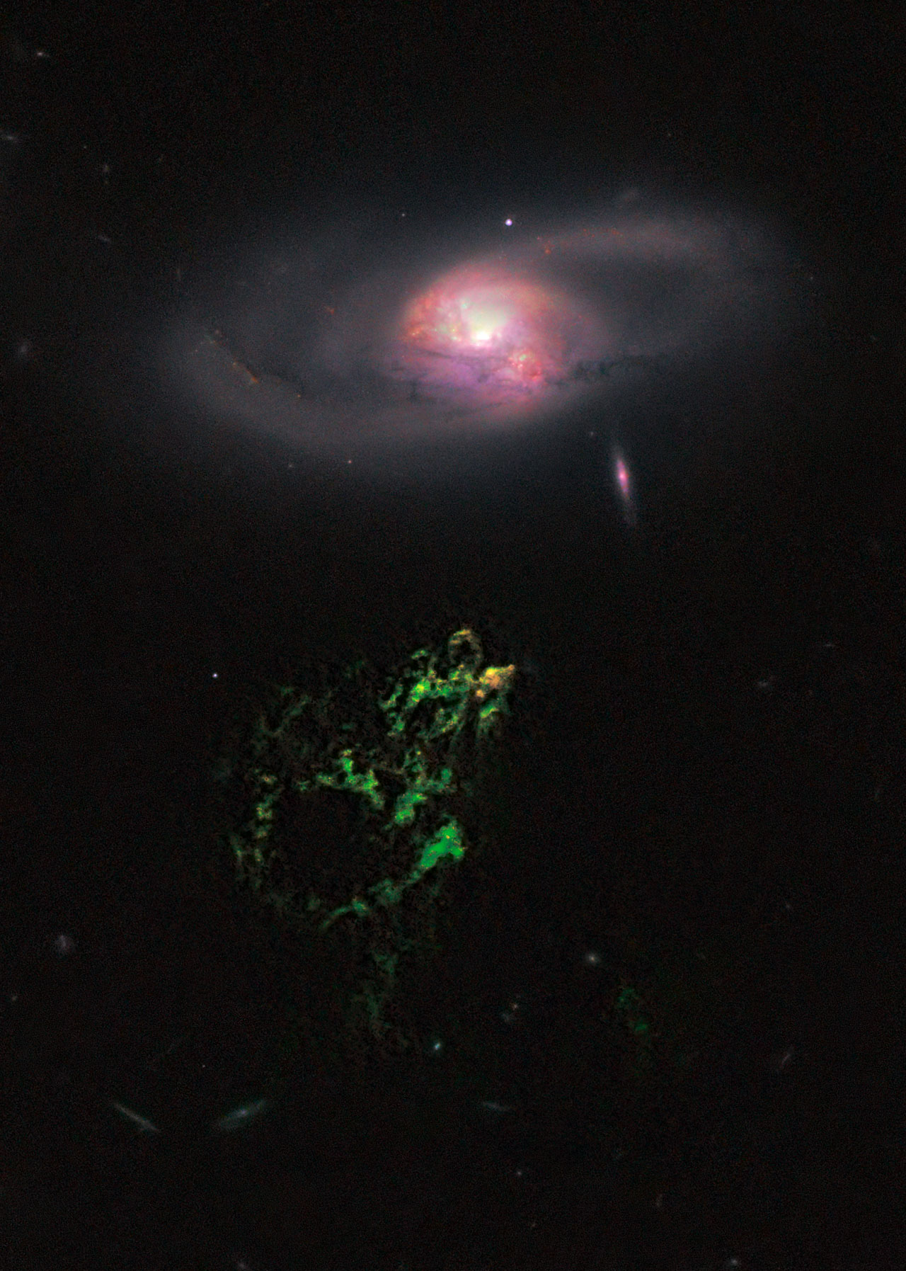 Hubble snaps image of space oddity