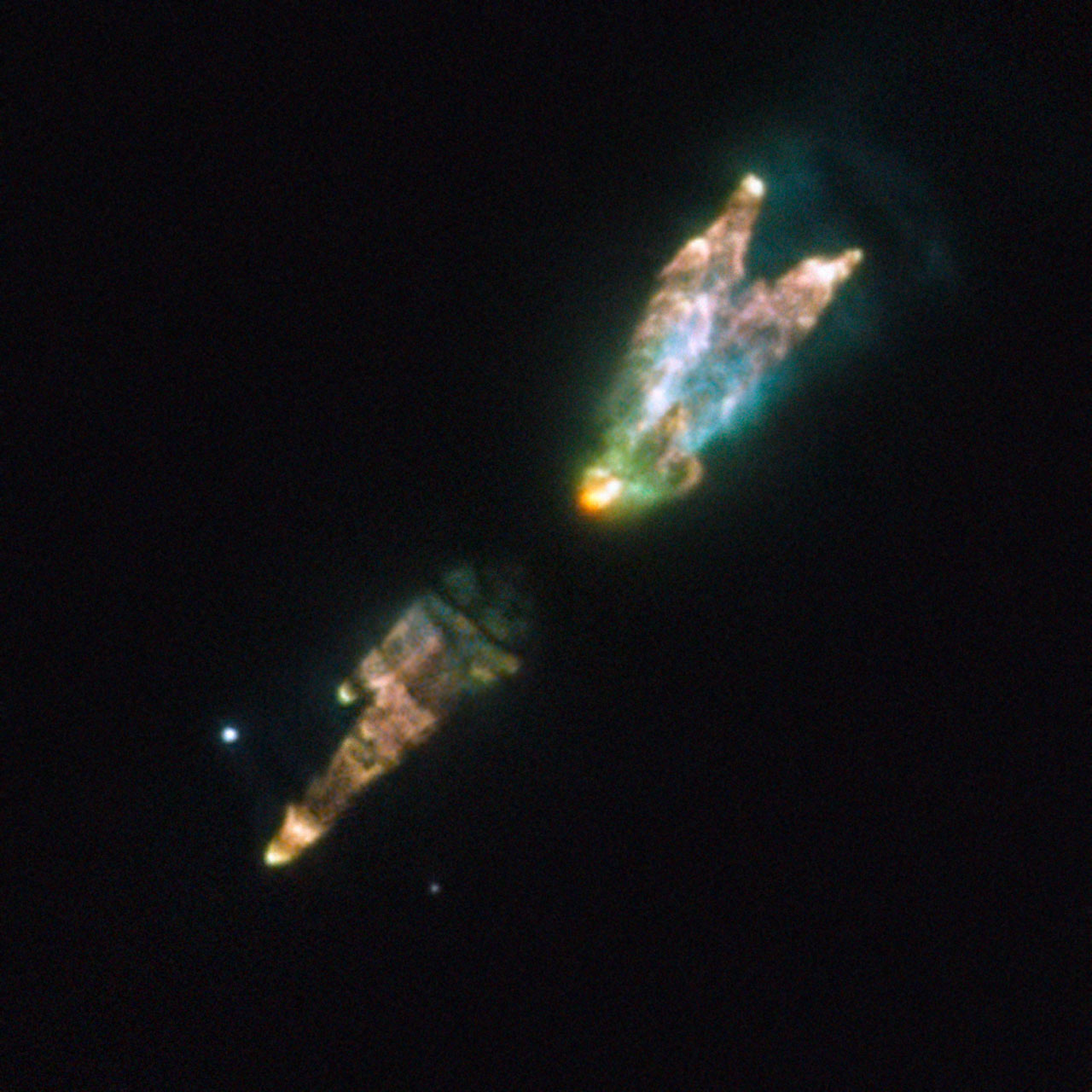 A dying star’s toxic legacy
