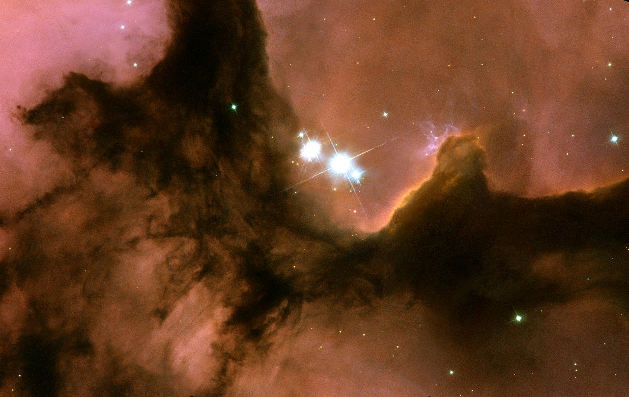 The heart of the Trifid Nebula