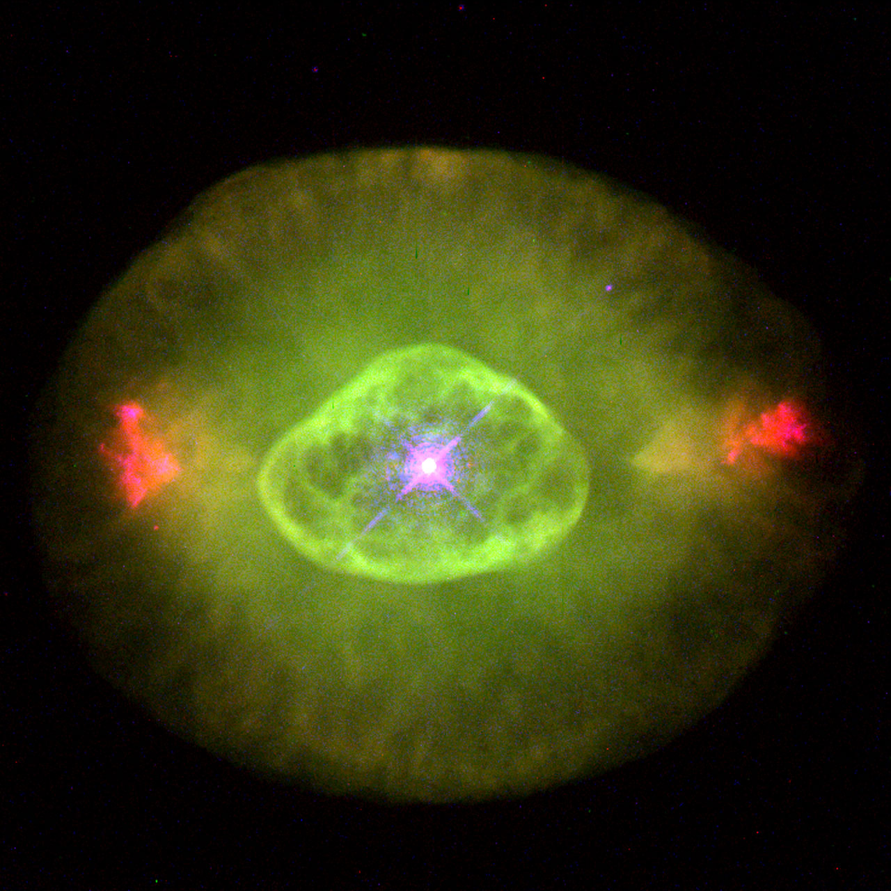 Hubble's planetary nebula gallery. A view of NGC 6826