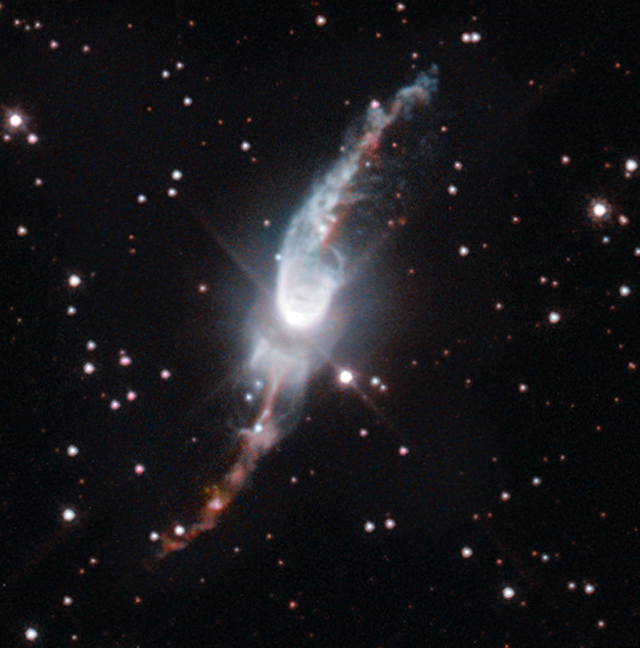 A cosmic garden sprinkler