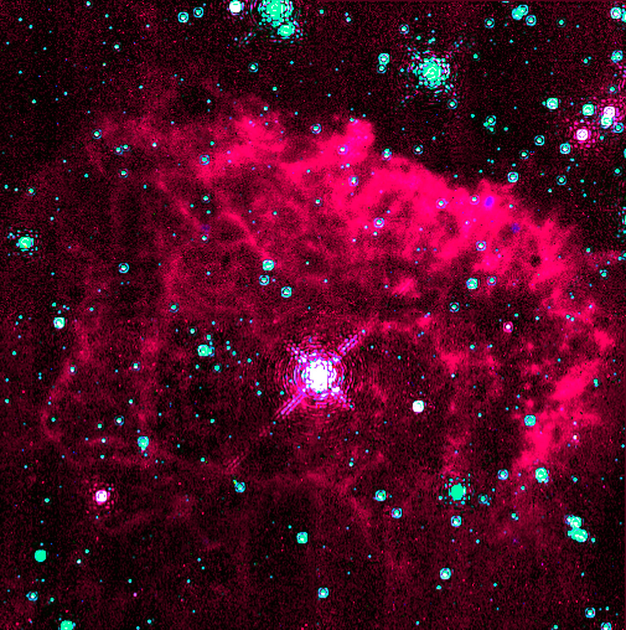 Hubble Uncovers Brilliant Star in Milky Way's Core