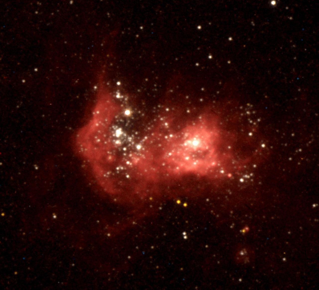Star-Forming Region in Galaxy NGC 2366