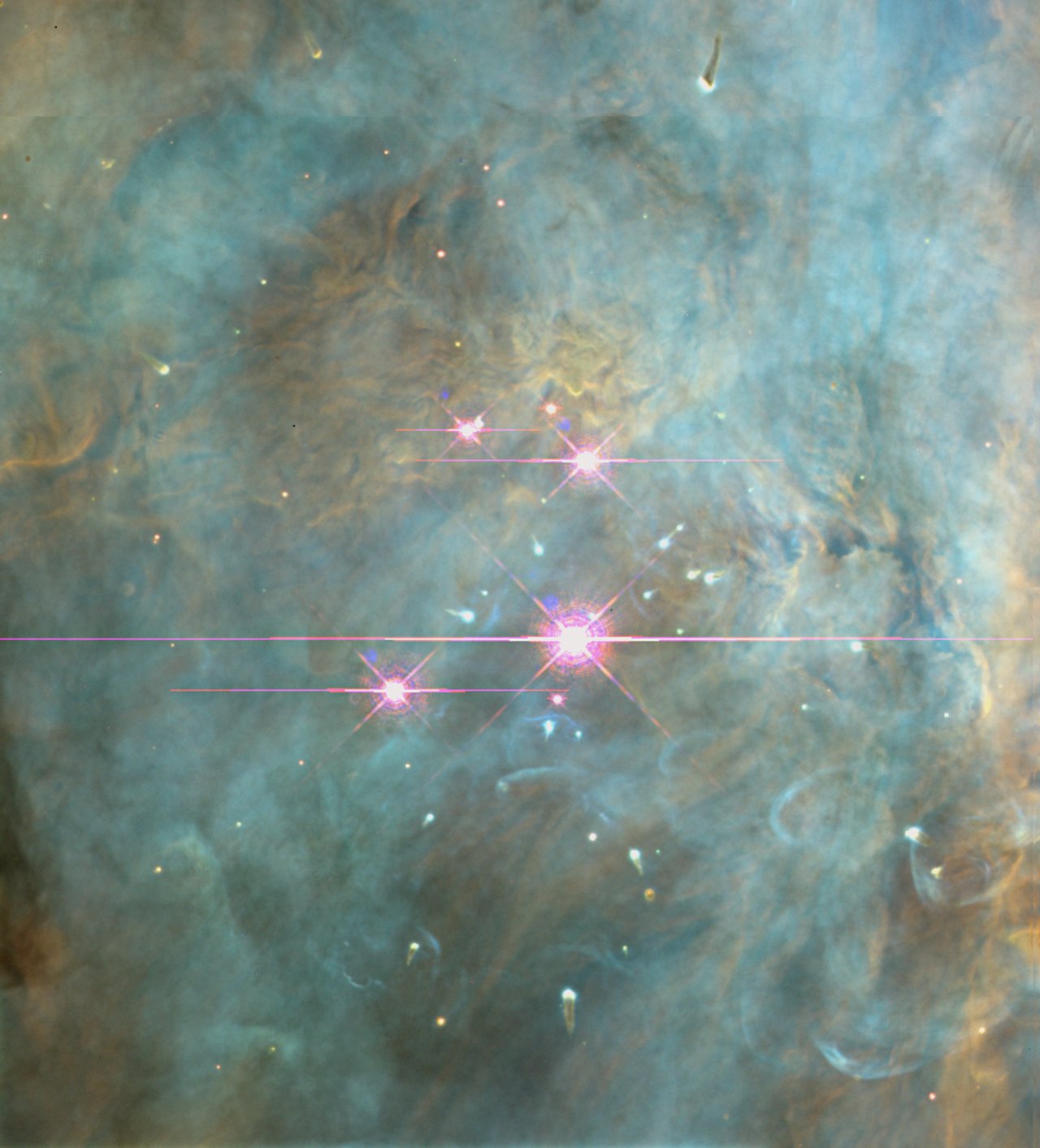 Trapezium, Orion Nebula
