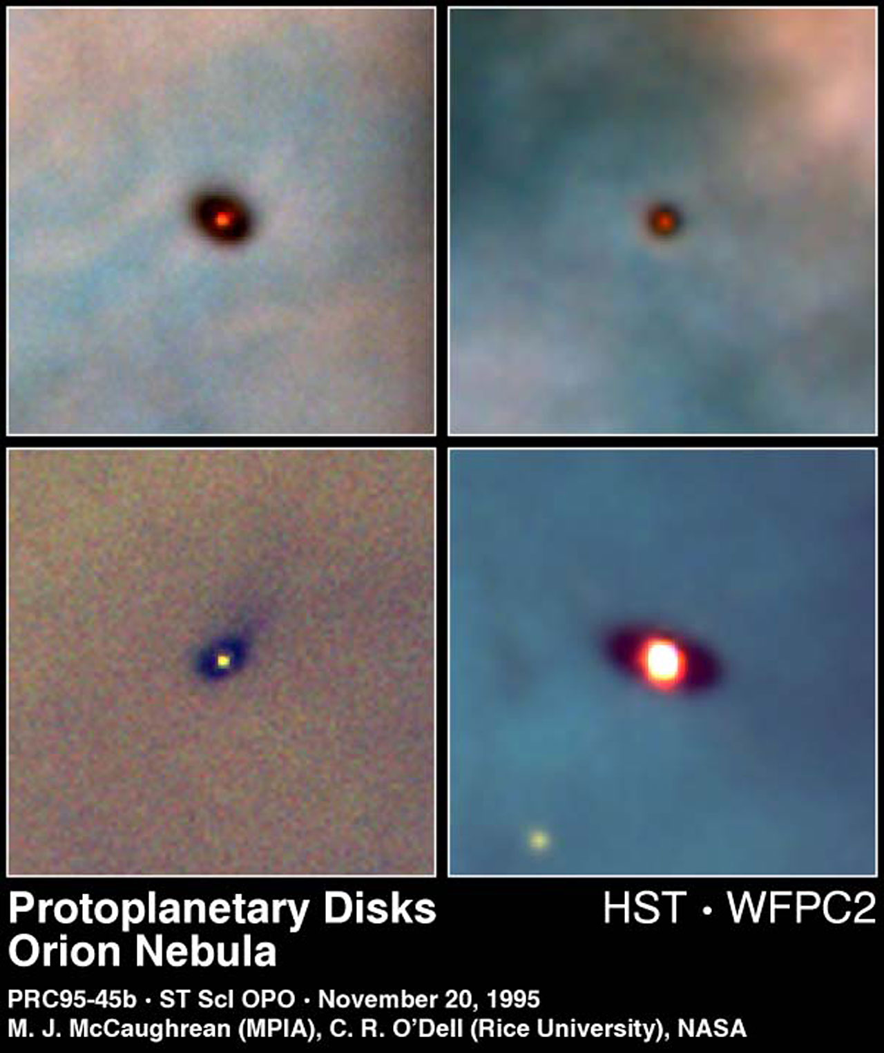 Protoplanetary Discs in the Orion Nebula