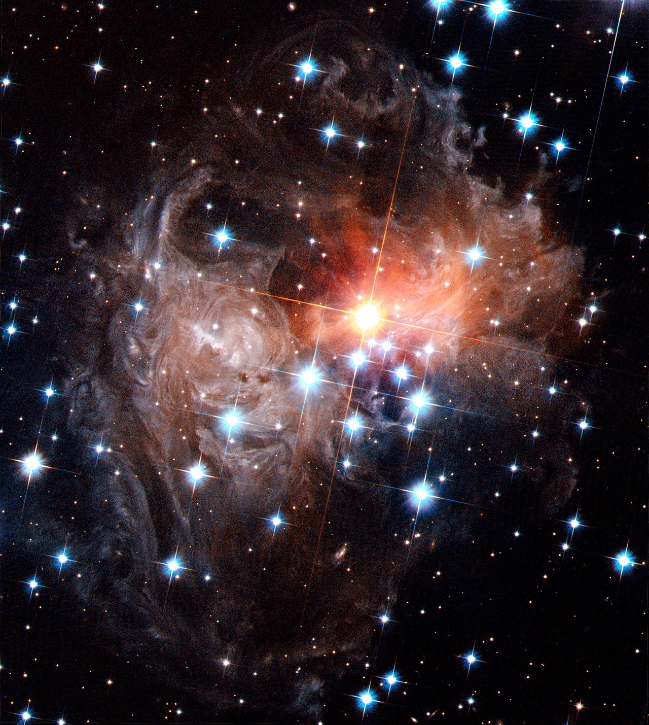 Spectacular view of V838 Monocerotis light echo