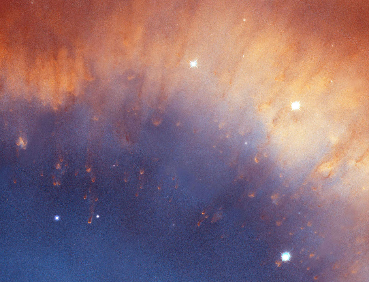 Helix Nebula: Detail Image 2