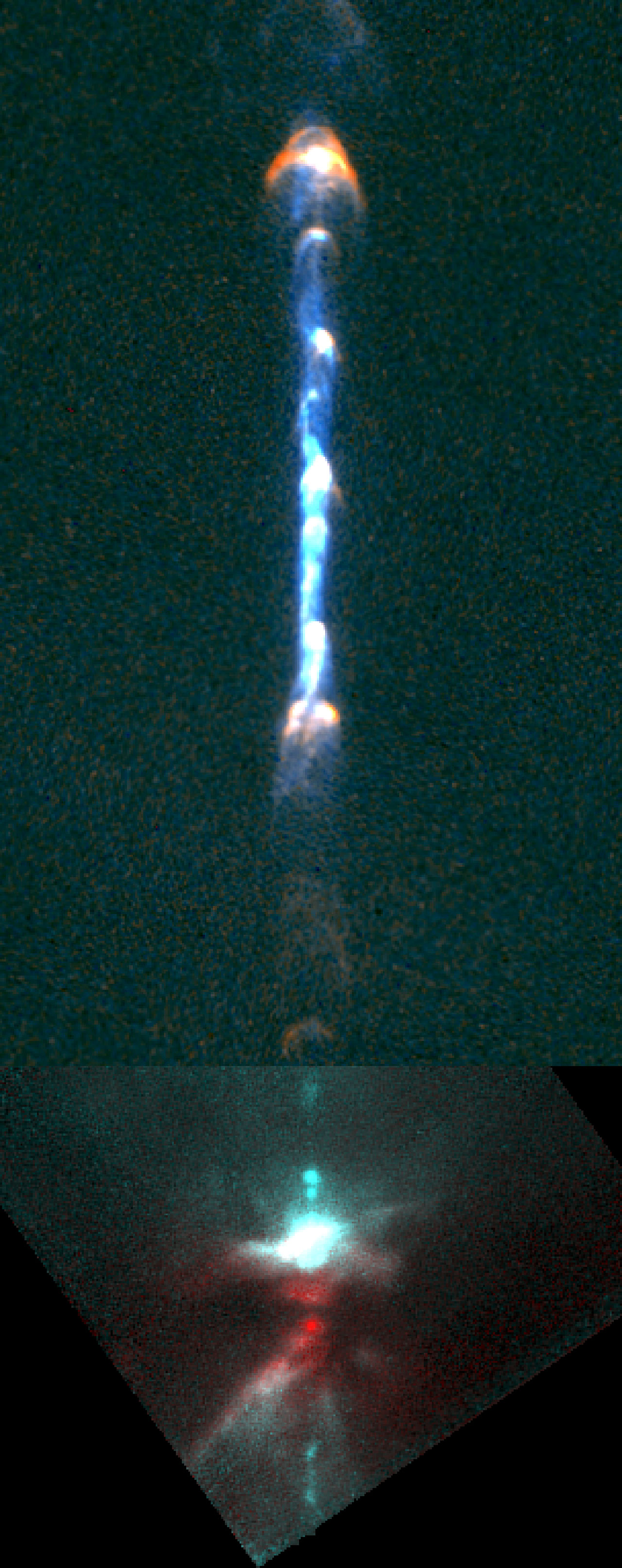 Hubble Finds Young Stars in Cosmic Dance
