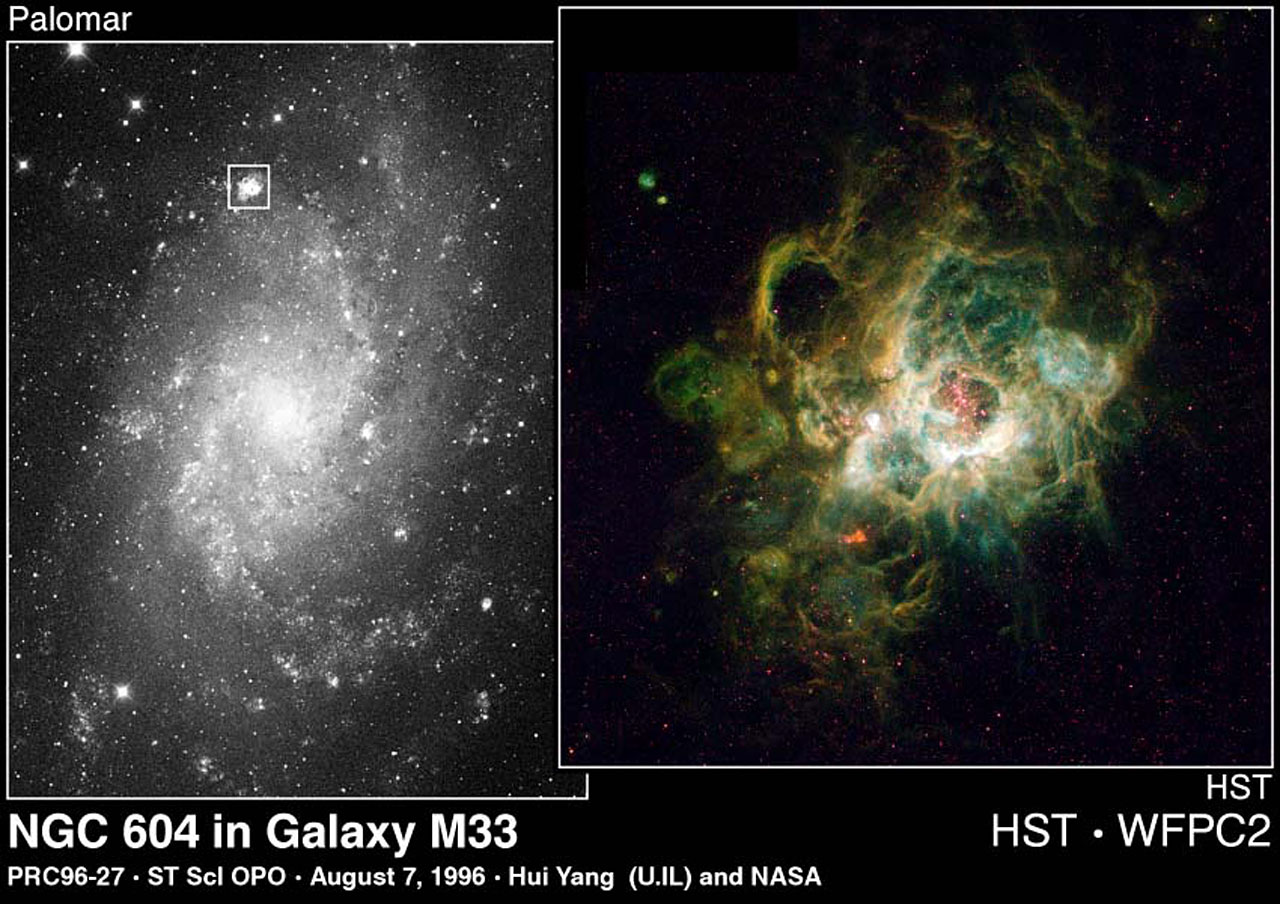 NGC 604 in Galaxy M 33