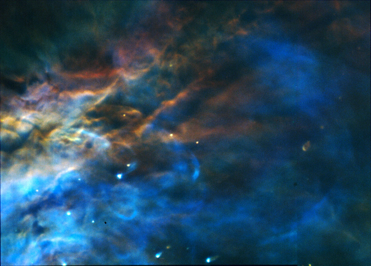 The Stunning Colors of the Orion Nebula