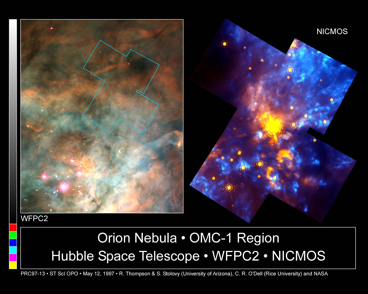 The Orion Nebula OMC-1 Region