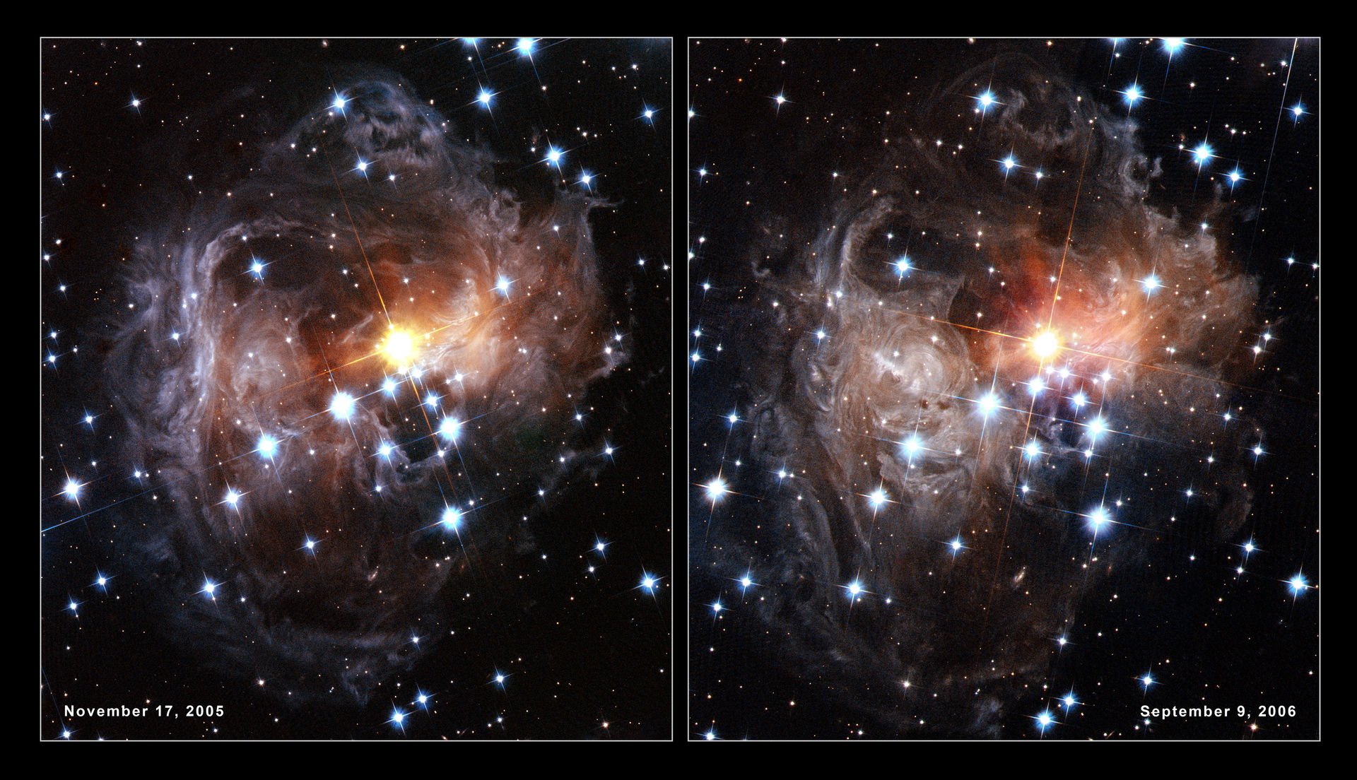 Spectacular views of V838 Monocerotis light echo