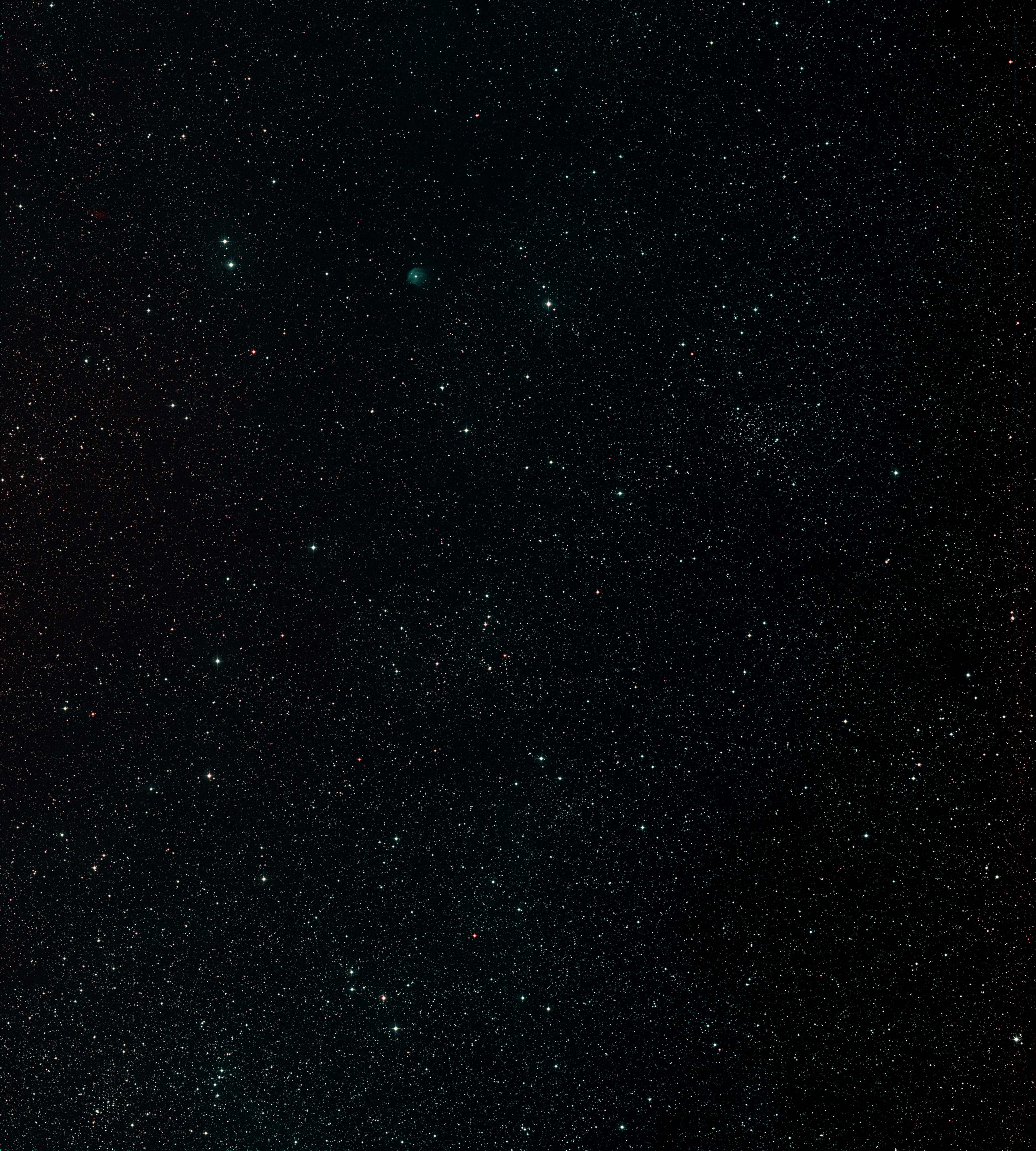 Location of Tycho's Supernova in the sky (ground-based image)