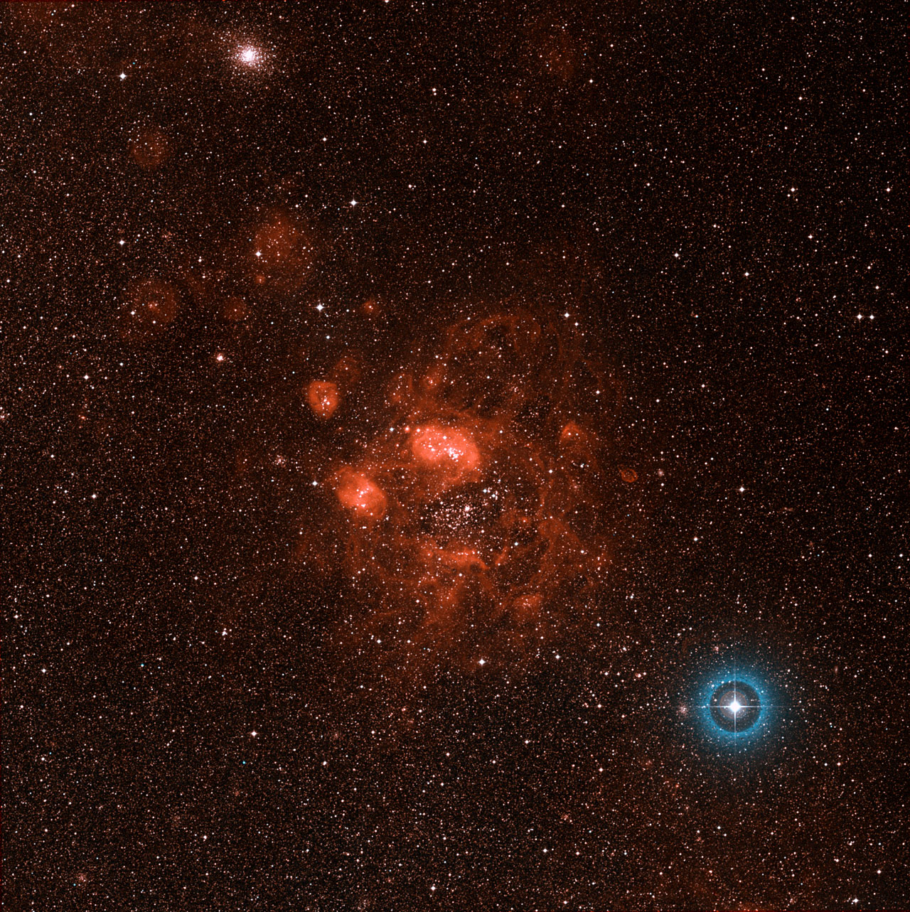 Close-up on N11B (ground-based image)