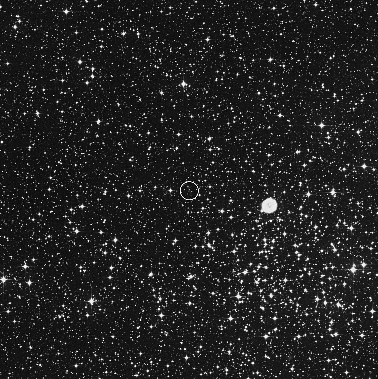 The Calabash Nebula and its surroundings (ground-based image)