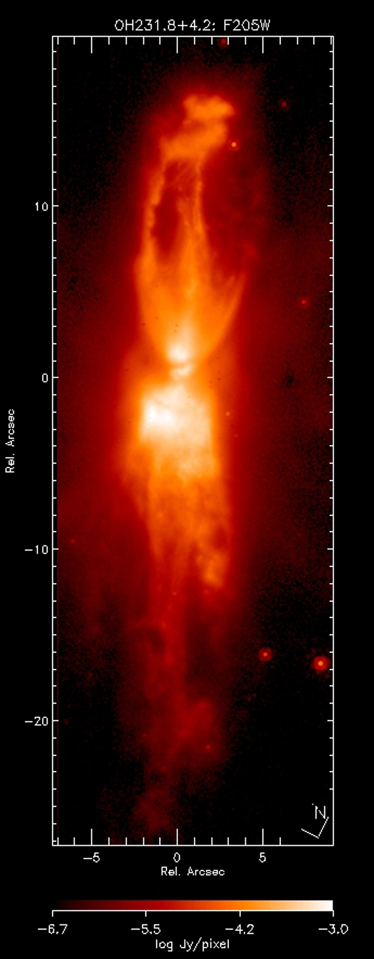 OH231.8+4.2 - Rotten Egg Nebula