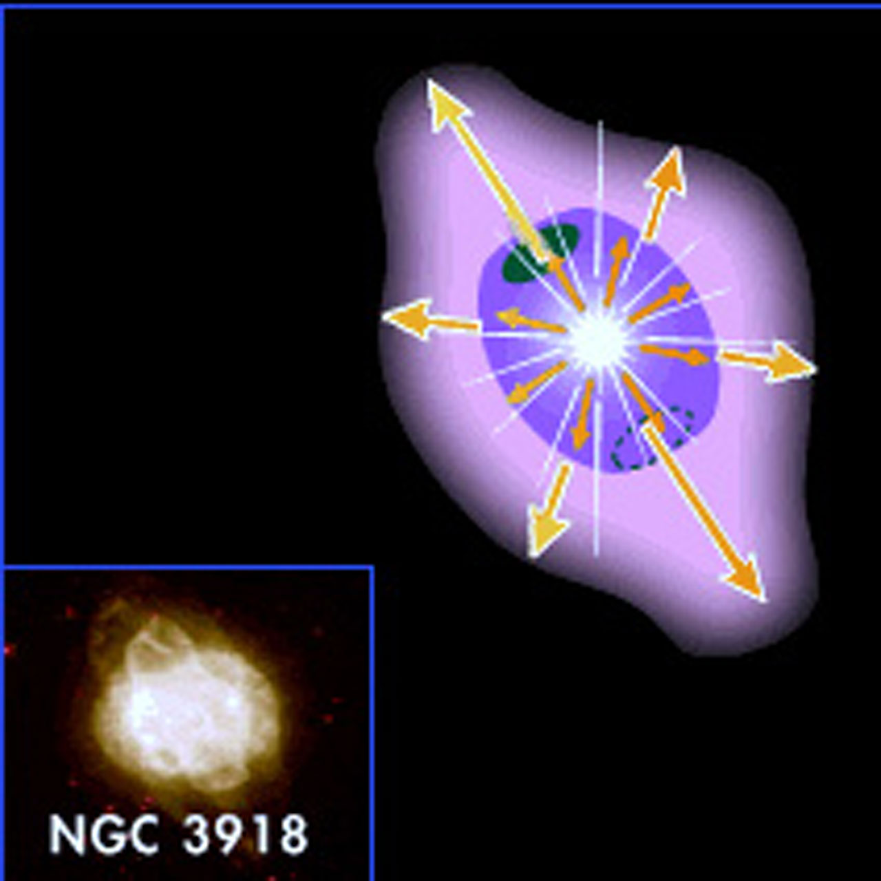 NGC 3918 illustration