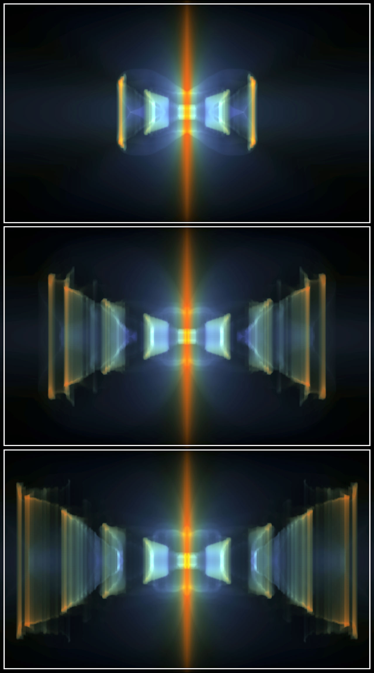 Simulating the red rectangle