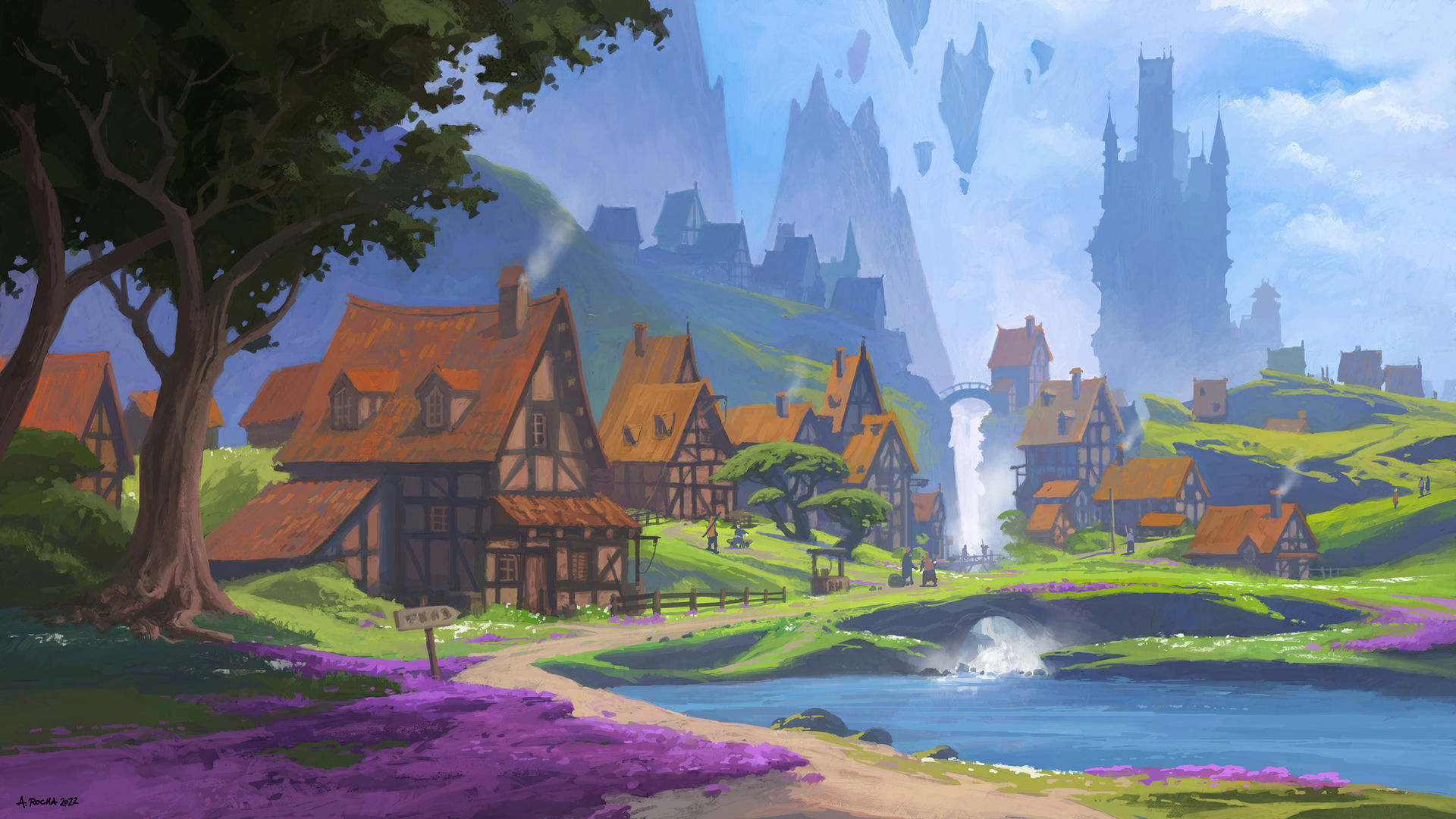 Andreas rocha, Bridge & Rocks