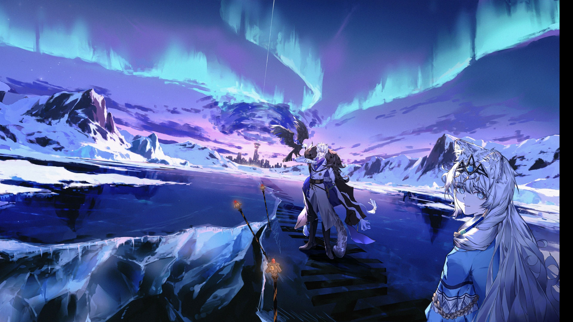 Sky, Snow & Weapon