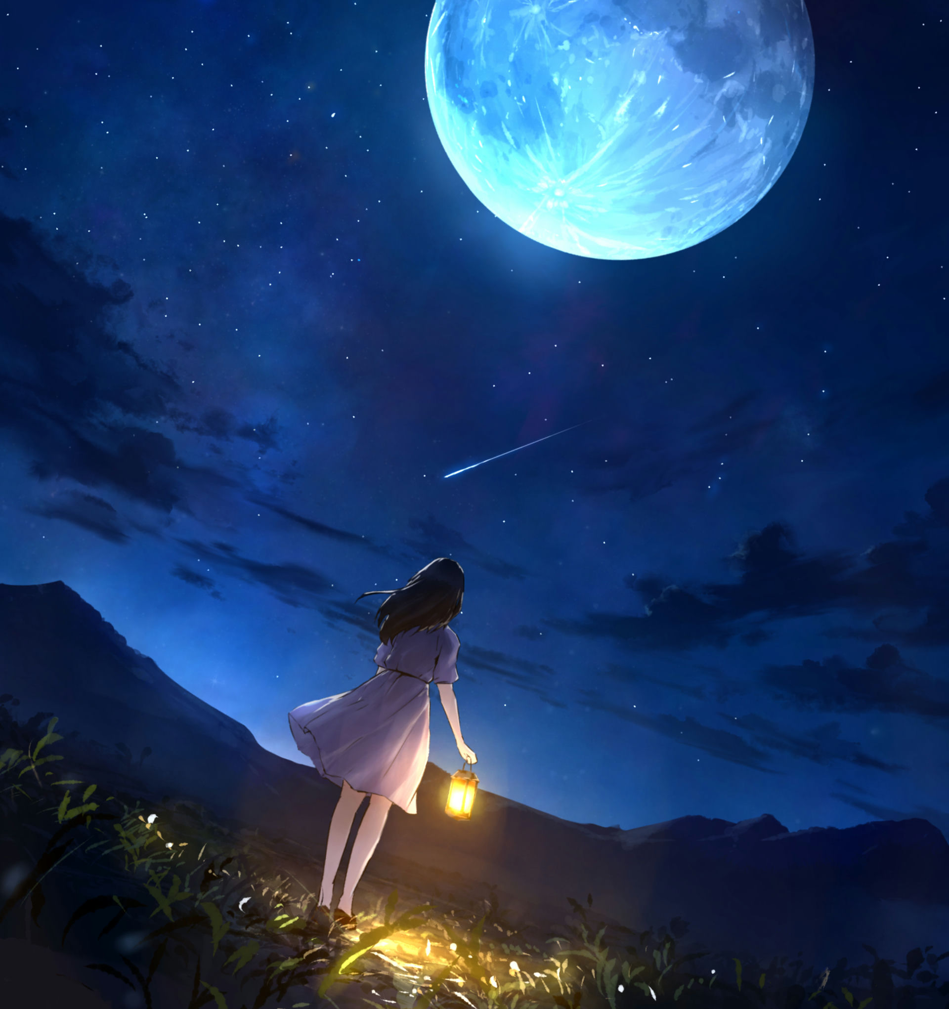 Nnn2927, Shooting stars & Black hair