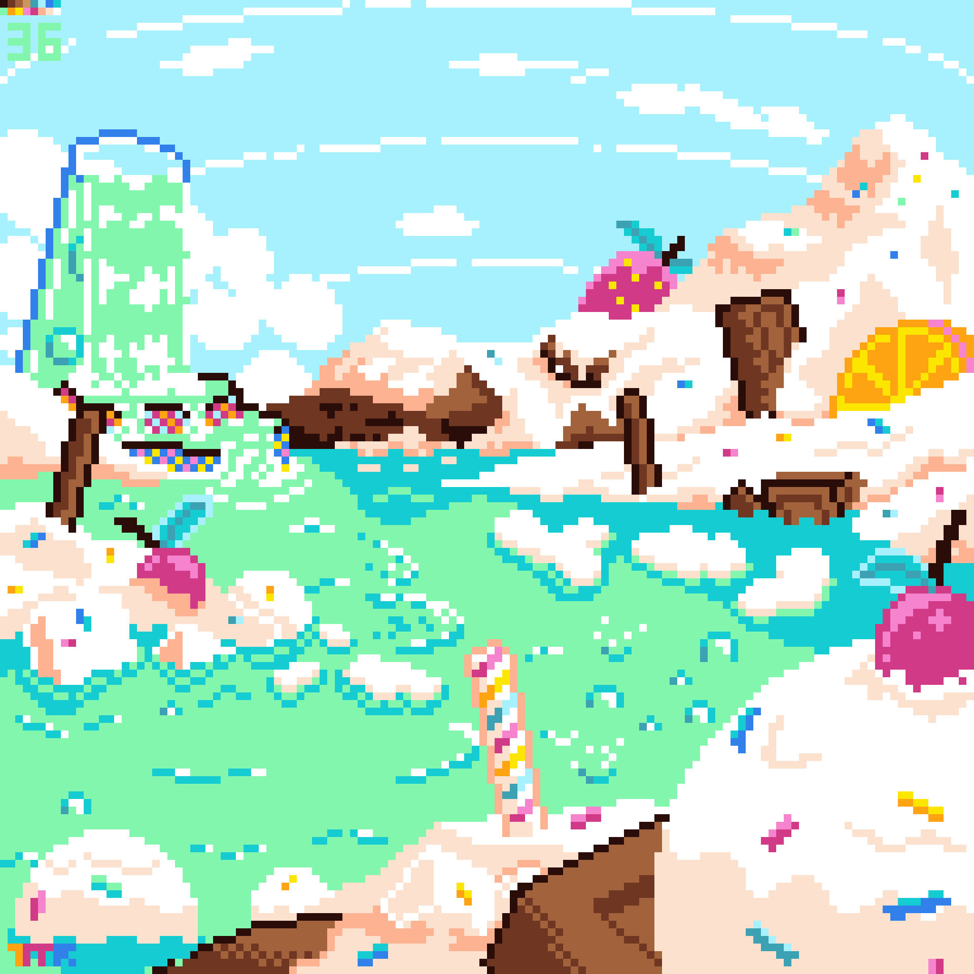 Blue Sky & Candy