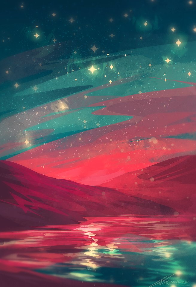 Blurry & Cloudy Sky