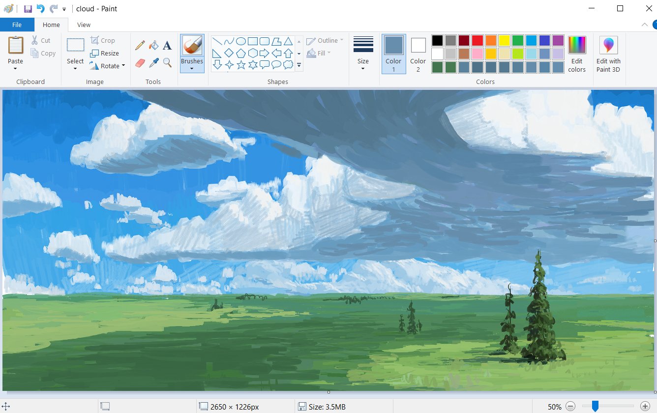Cloudy Sky & Day