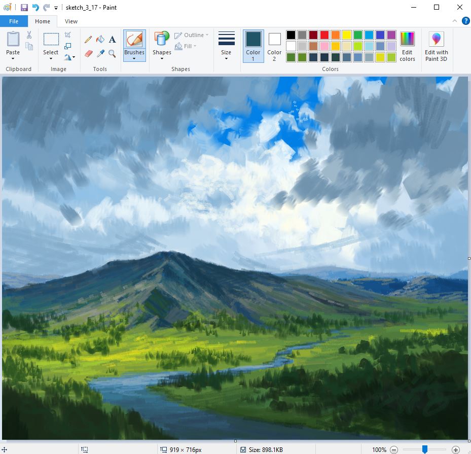 Cloudy Sky & Day