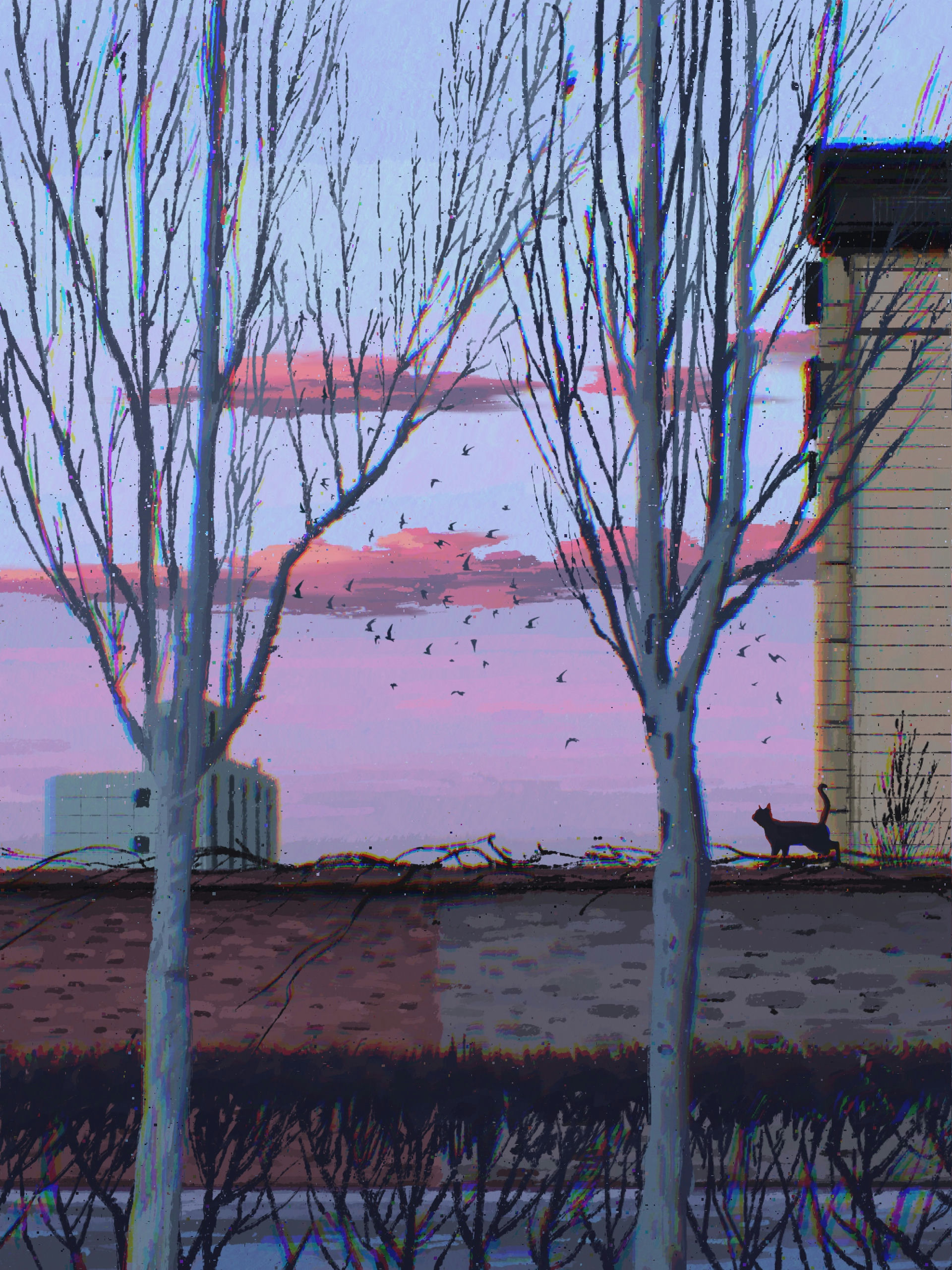 Absurdres & Bare Tree