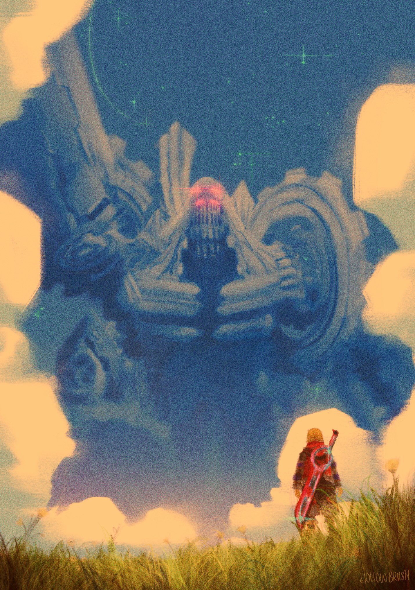 1Boy & Blue Sky