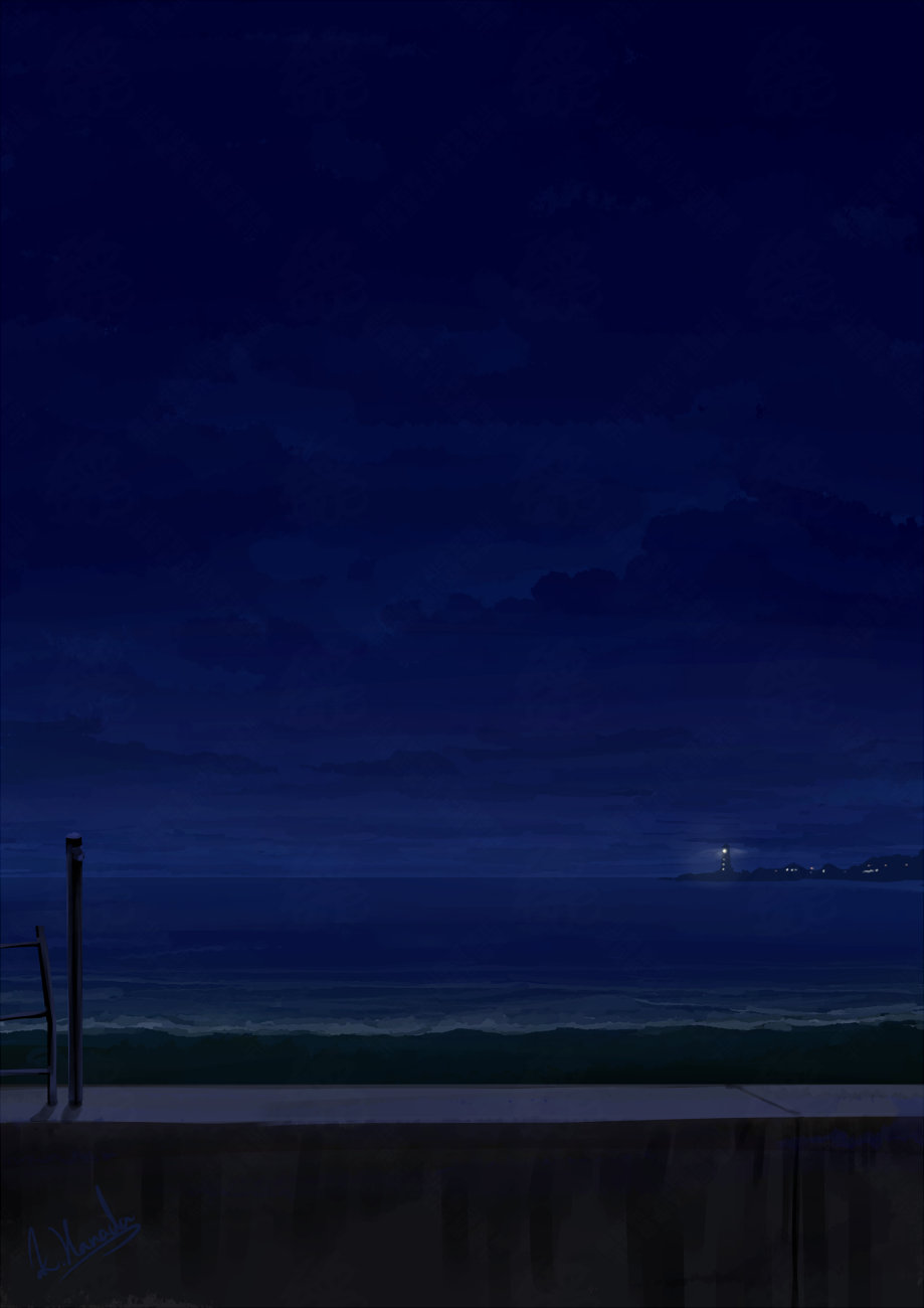 Lighthouse & Night