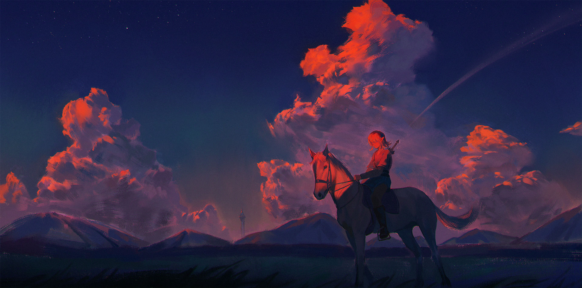 1Boy & Blue Sky