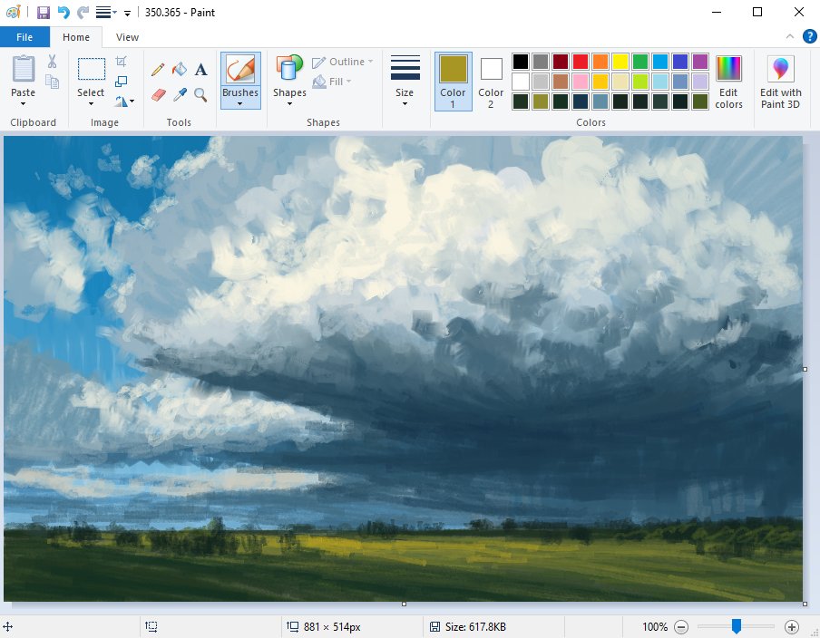 Cloudy Sky & Day