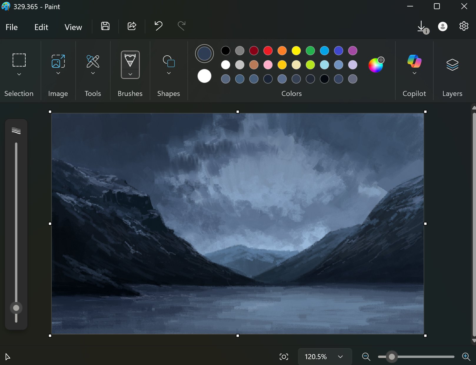 Cloudy Sky & Dark