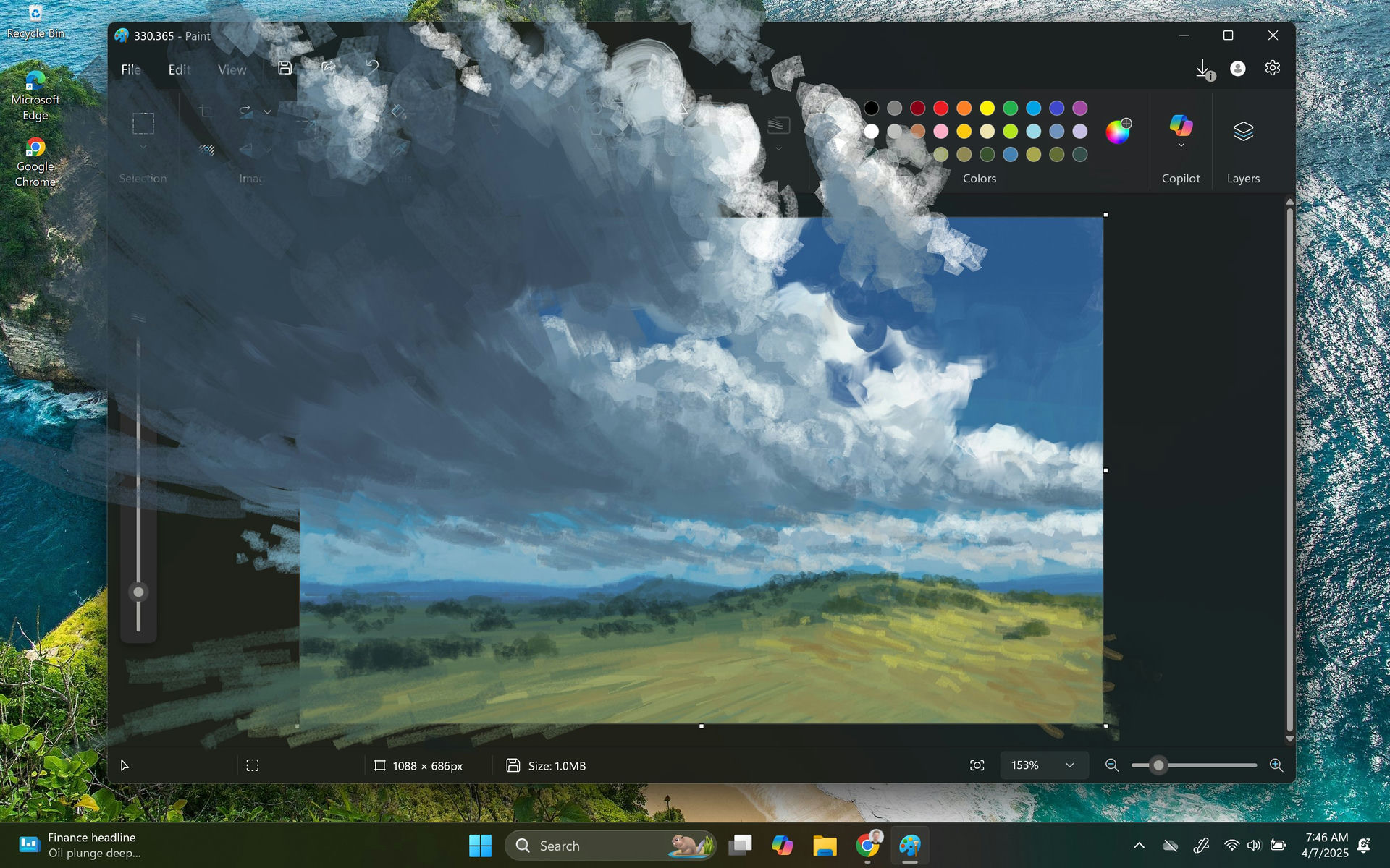 Cloud Focus & Cloudy Sky