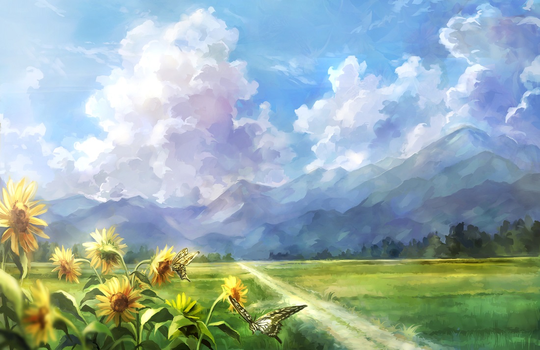 Animal & Blue Sky