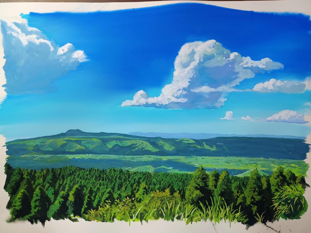 Blue Sky & Cloudy Sky