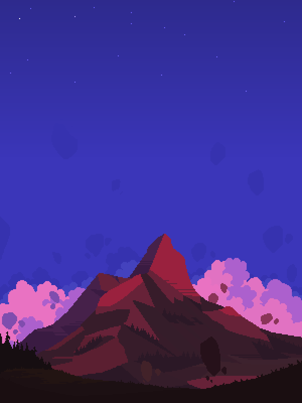 Blue Sky & Floating Rock
