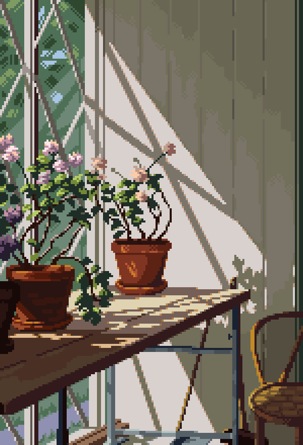 Chair & Flower
