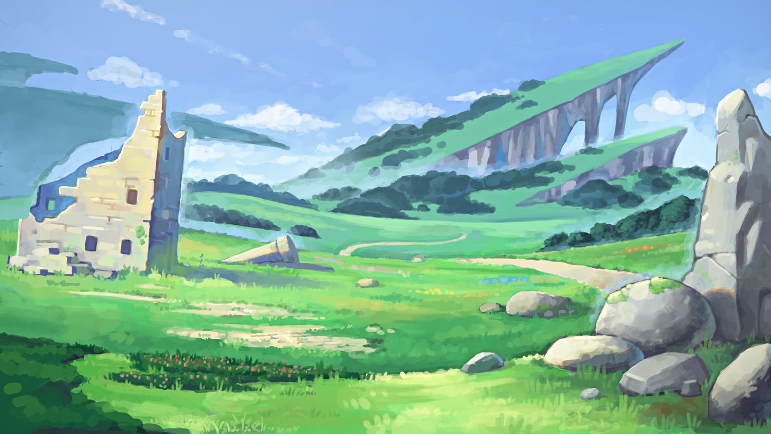 Blue Sky & Day