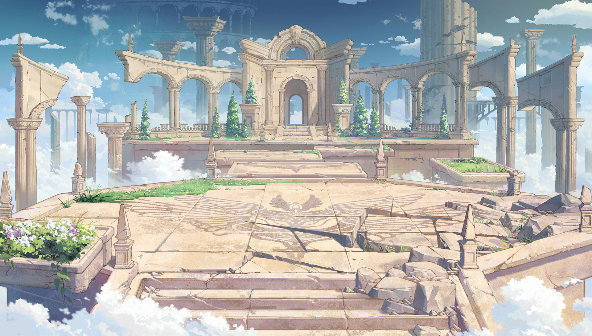 Arch & Broken Pillar
